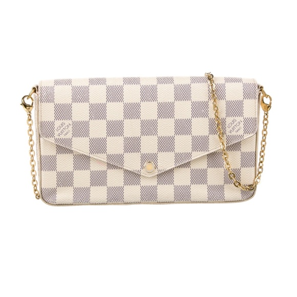 Louis Vuitton Damier Azur Pochette Felicie - Picture 1 of 2